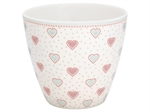 Penny White latte cup fra GreenGate - Tinashjem